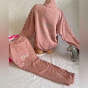 NWT VS PINK DAMSEL PINK HERITAGE SHINE SET